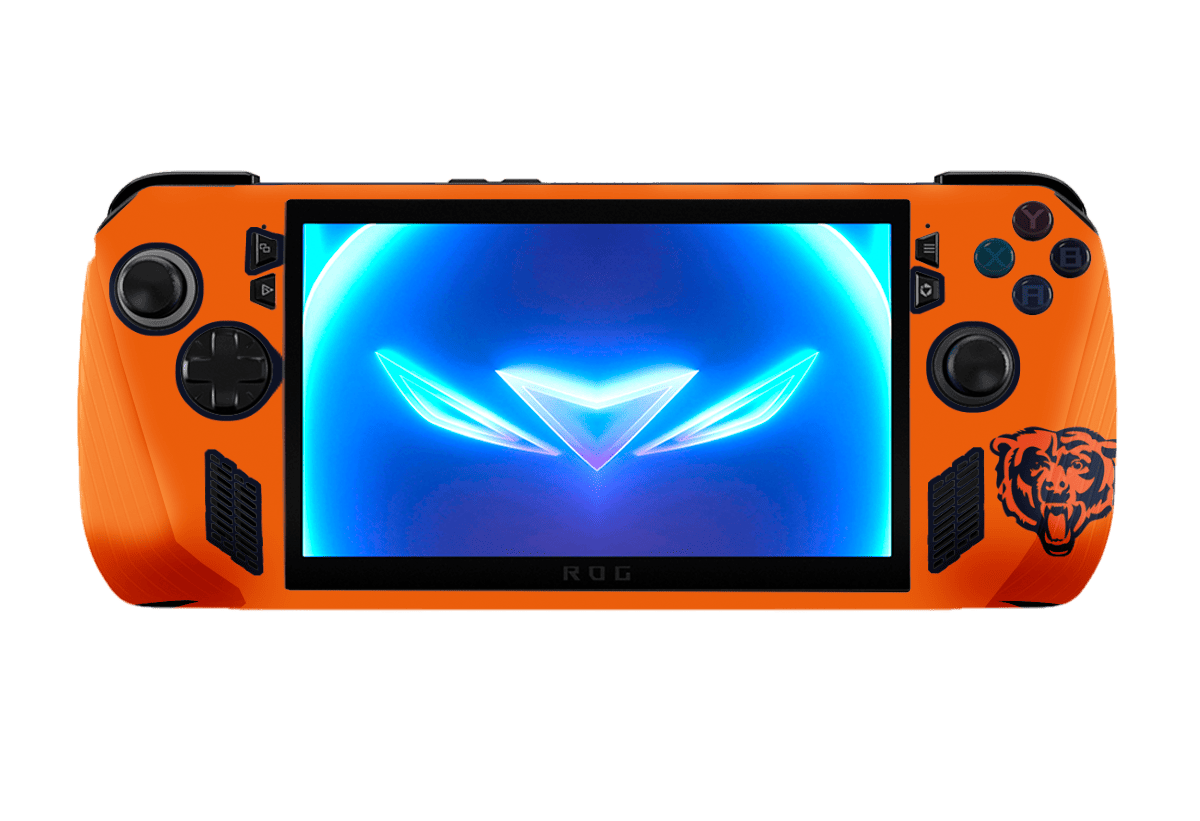 Chicago Bears Asus Rog Ally X Handheld Gaming Computer Skin