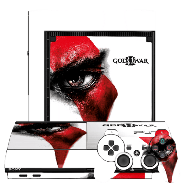 God of War Skin Playstation 3 Super Slim