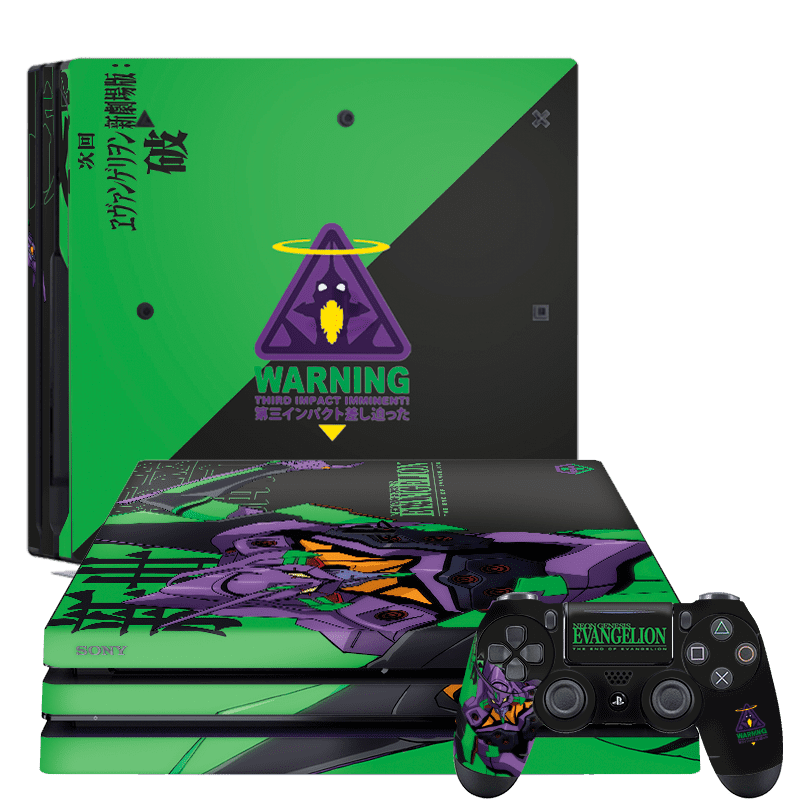 Evangelion Eva 01 Skin Playstation 4 Pro