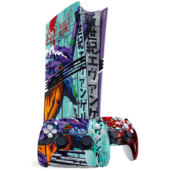 Evangelion Skin Playstation 5 Pro