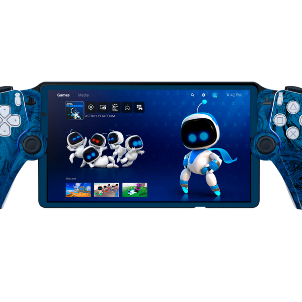 Blue Line Skin Playstation Portal