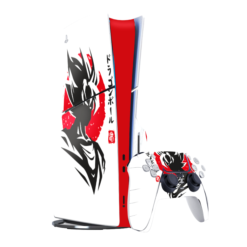 Dragon Ball Goku Skin Playstation 5 Slim Xonebrand