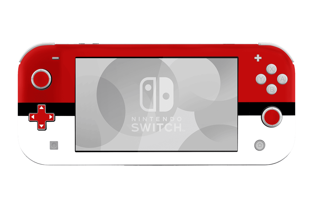 Pokemon Pokebola Skin Nintendo Switch Lite Xonebrand