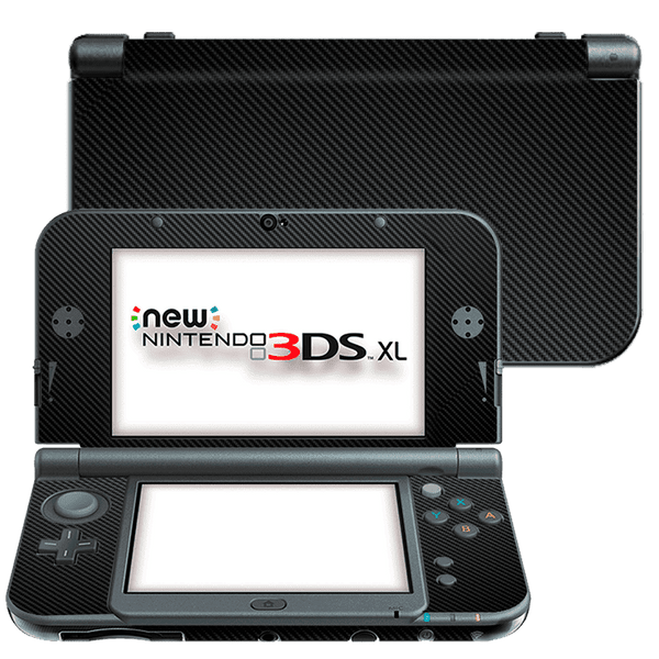 Skin para Nintendo New 3Ds XL edición Fibra Carbono Negro – Xonebrand