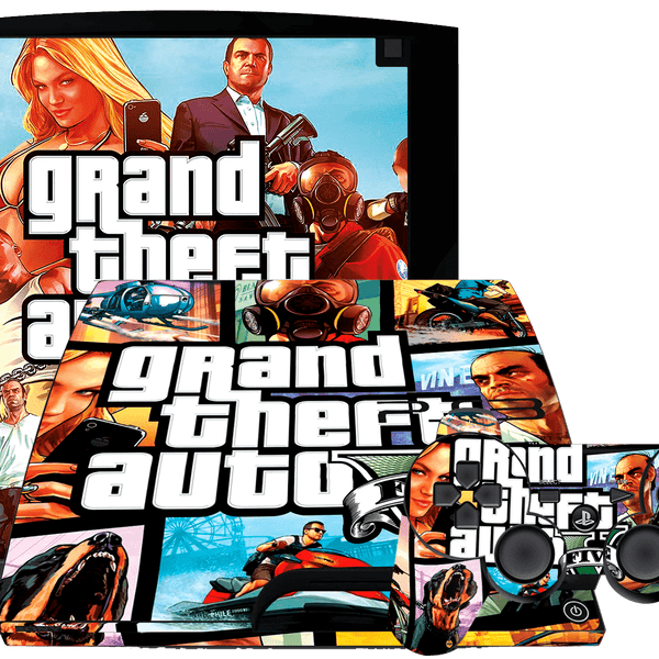 GTA Skin Playstation 3 Slim