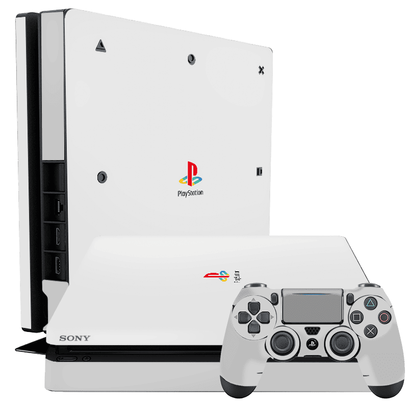 Edición Retro Skin Playstation 4 Slim Xonebrand