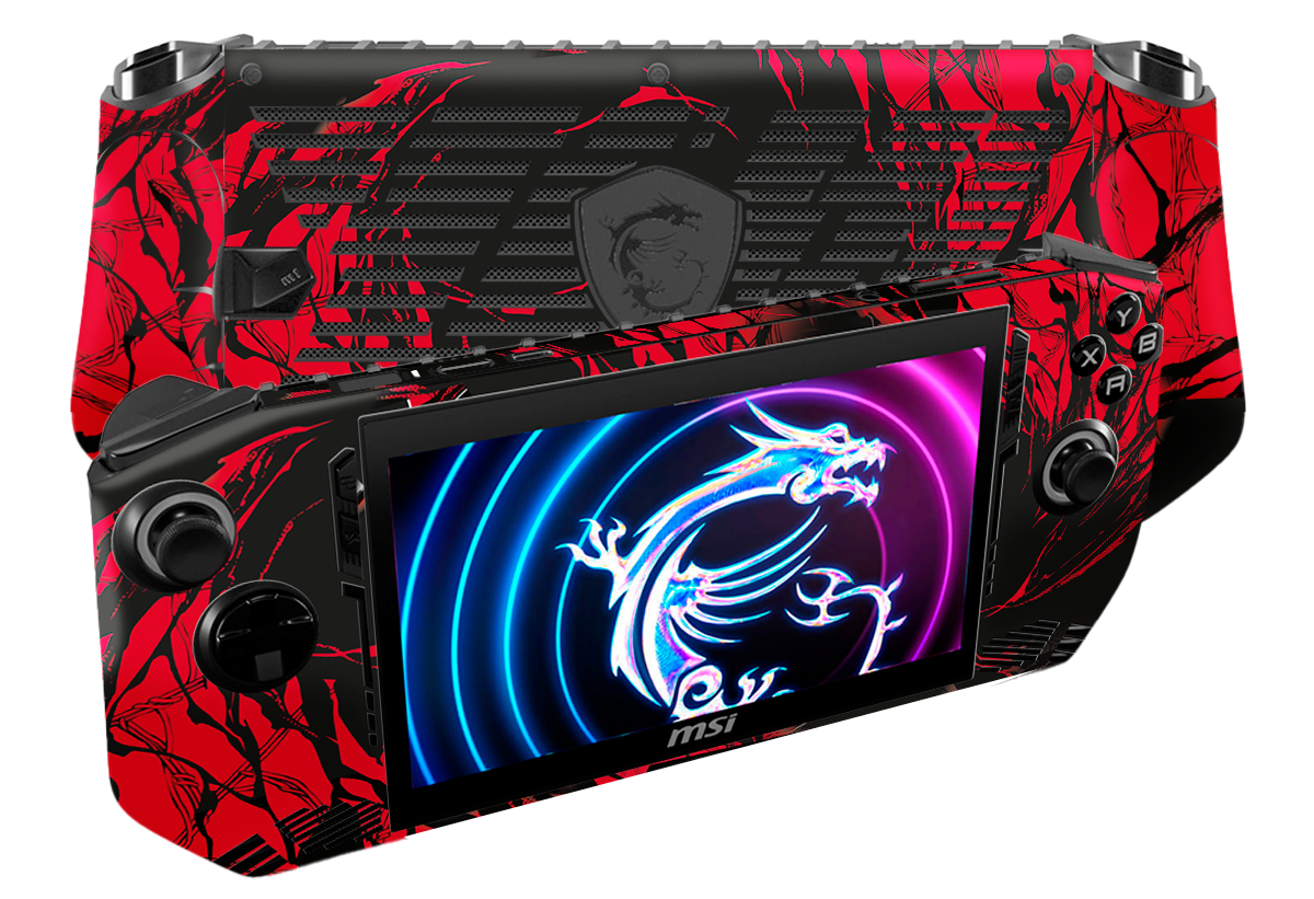 Skin para MSI Claw A1M edición Carnage – Xonebrand