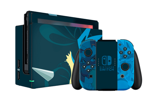Pokemon Lucario Skin Nintendo Switch (2017) Xonebrand