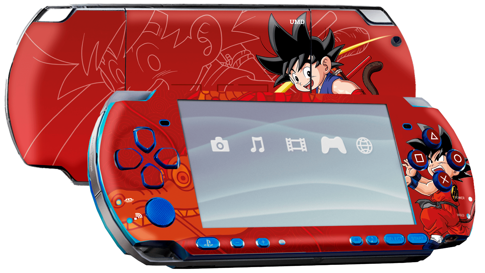 Dragon Ball Skin Playstation Portable (PSP) Xonebrand
