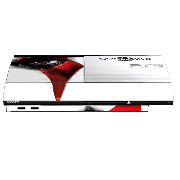 God of War Skin Playstation 3 Super Slim