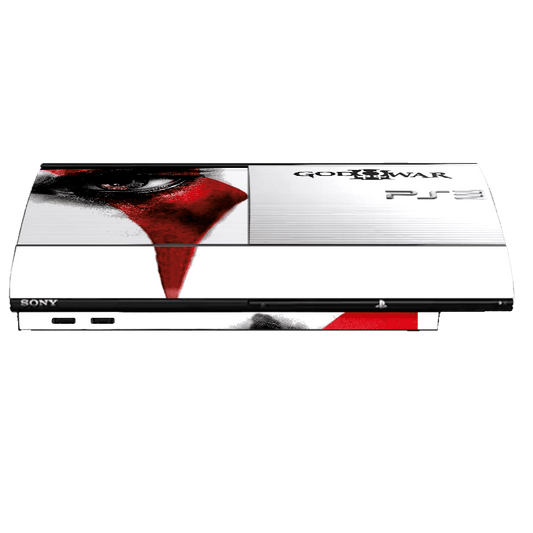God of War Skin Playstation 3 Super Slim