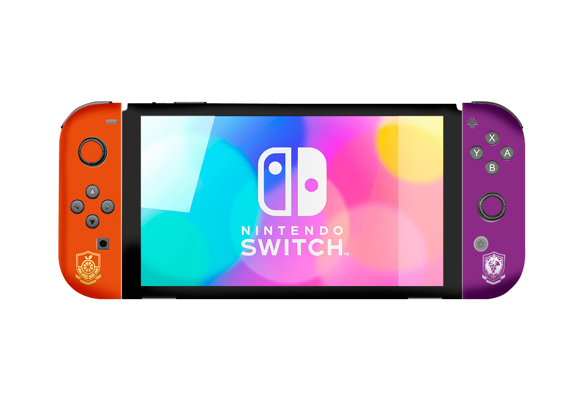 Pokemon Scarlet &amp; Violet Skin Nintendo Switch OLED (2021)