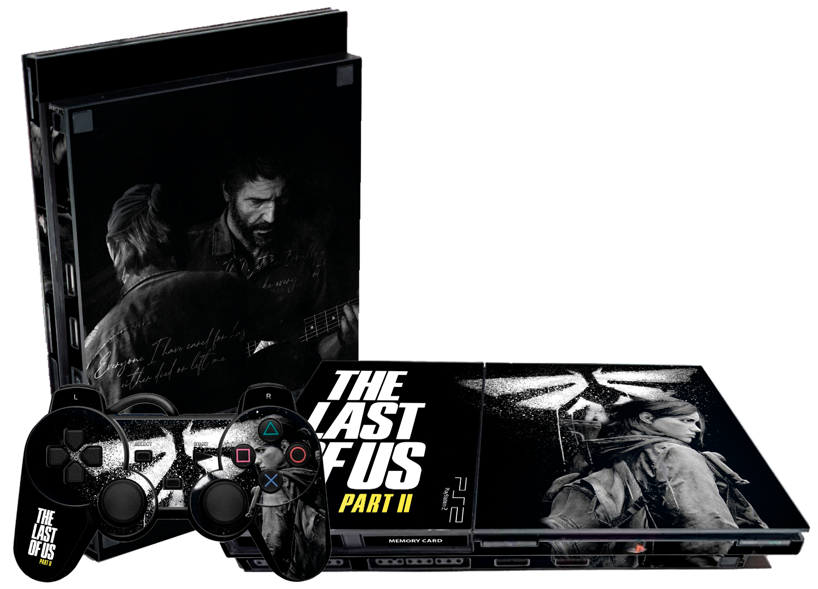 The last of Us Skin Playstation 2 Slim