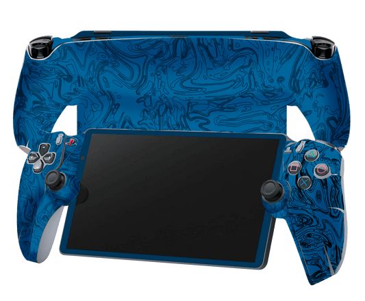Blue Line Skin Playstation Portal