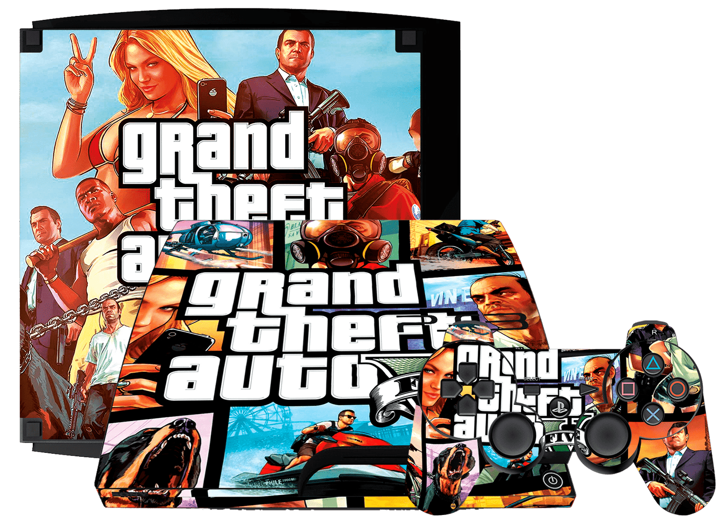 GTA 5 PS3 Slim Bundle Skin