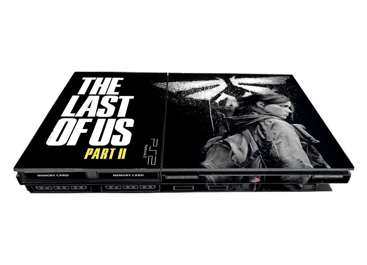 The last of Us Skin Playstation 2 Slim Xonebrand