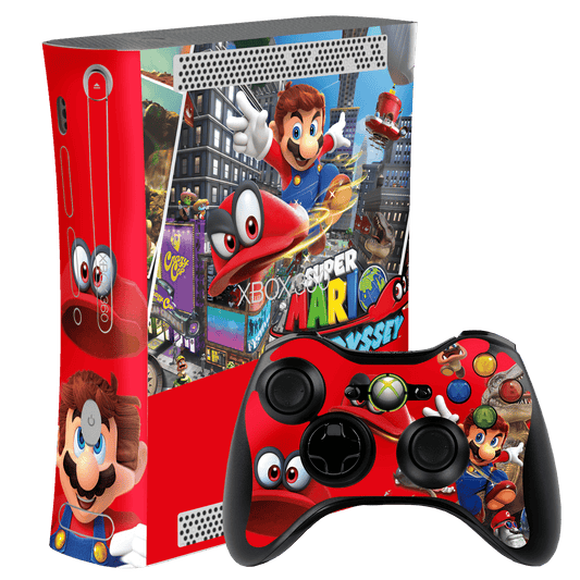 Super Mario Bros Xbox 360 Fat Bundle Skin