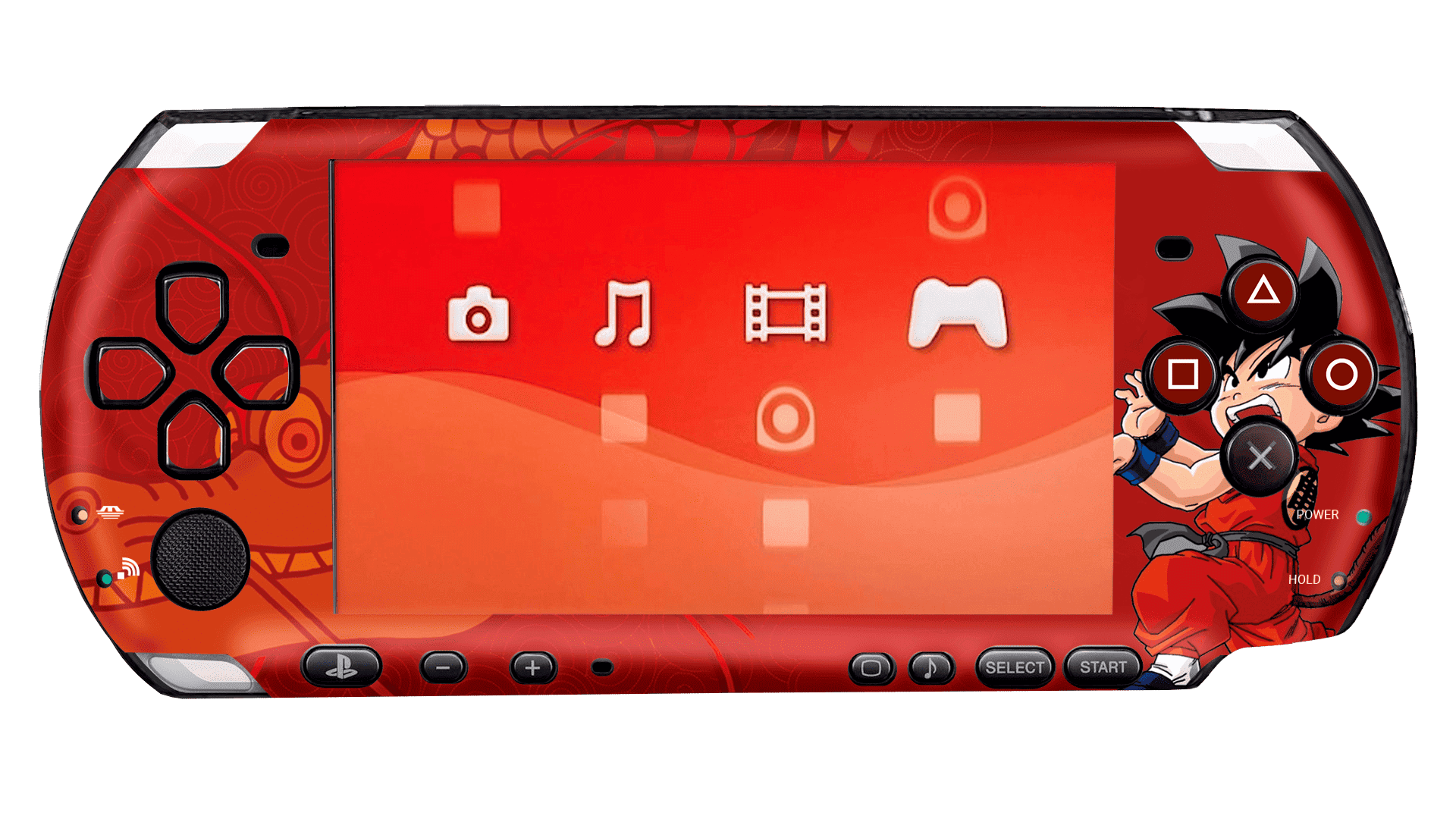 Dragon Ball Skin Playstation Portable (PSP) Xonebrand