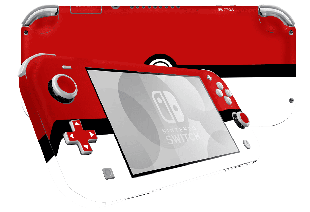 Pokemon Pokebola Skin Nintendo Switch Lite Xonebrand