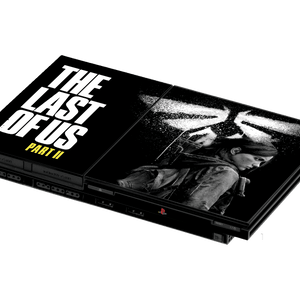 The last of Us 2 PS2 Slim (2014) Bundle Skin