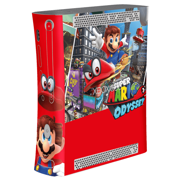 Mario Odyssey Skin Xbox 360 Fat
