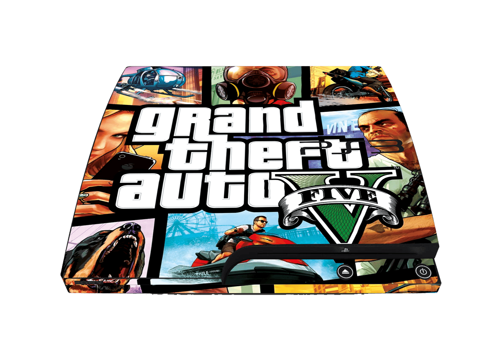 GTA Skin Playstation 3 Slim