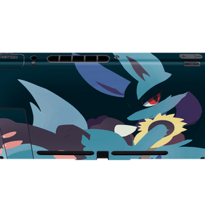 Pokemon Lucario Nintendo Switch Skin