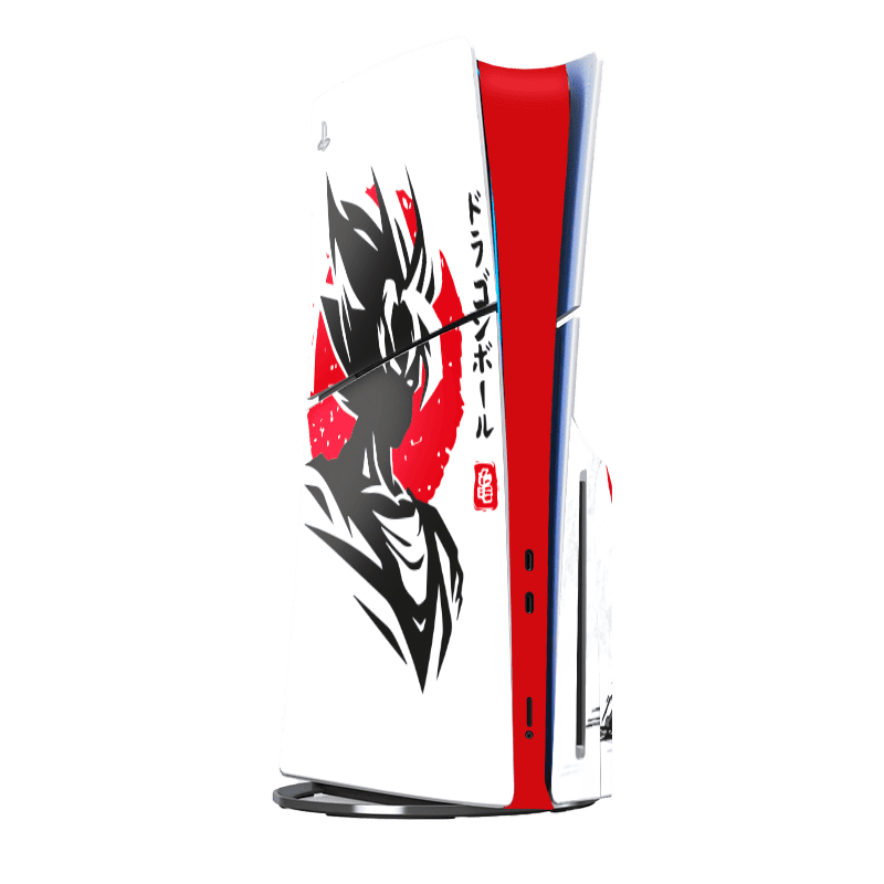 Dragon Ball Goku PS5 Slim Bundle Skin