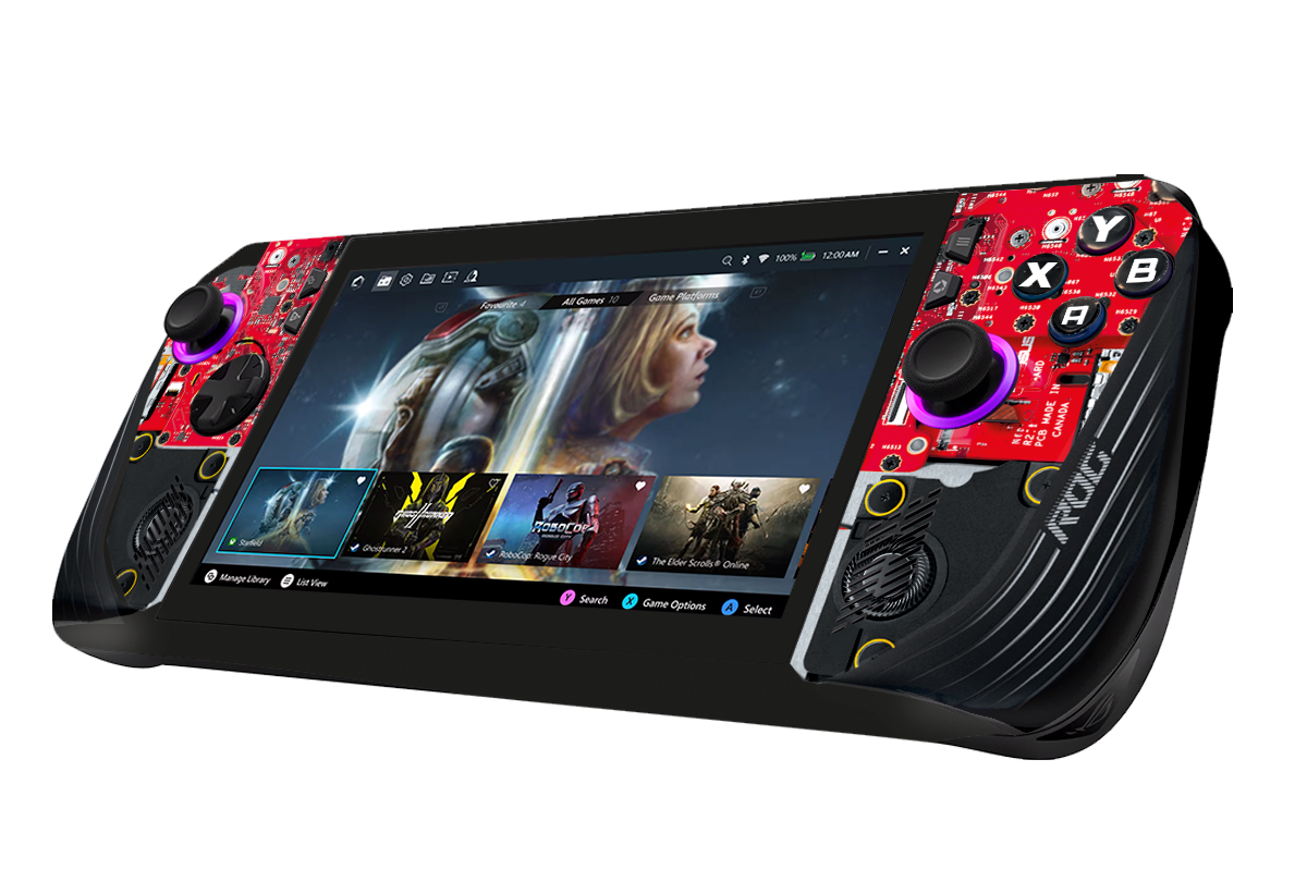 Teardown Asus Rog Ally X Handheld Gaming Computer Skin