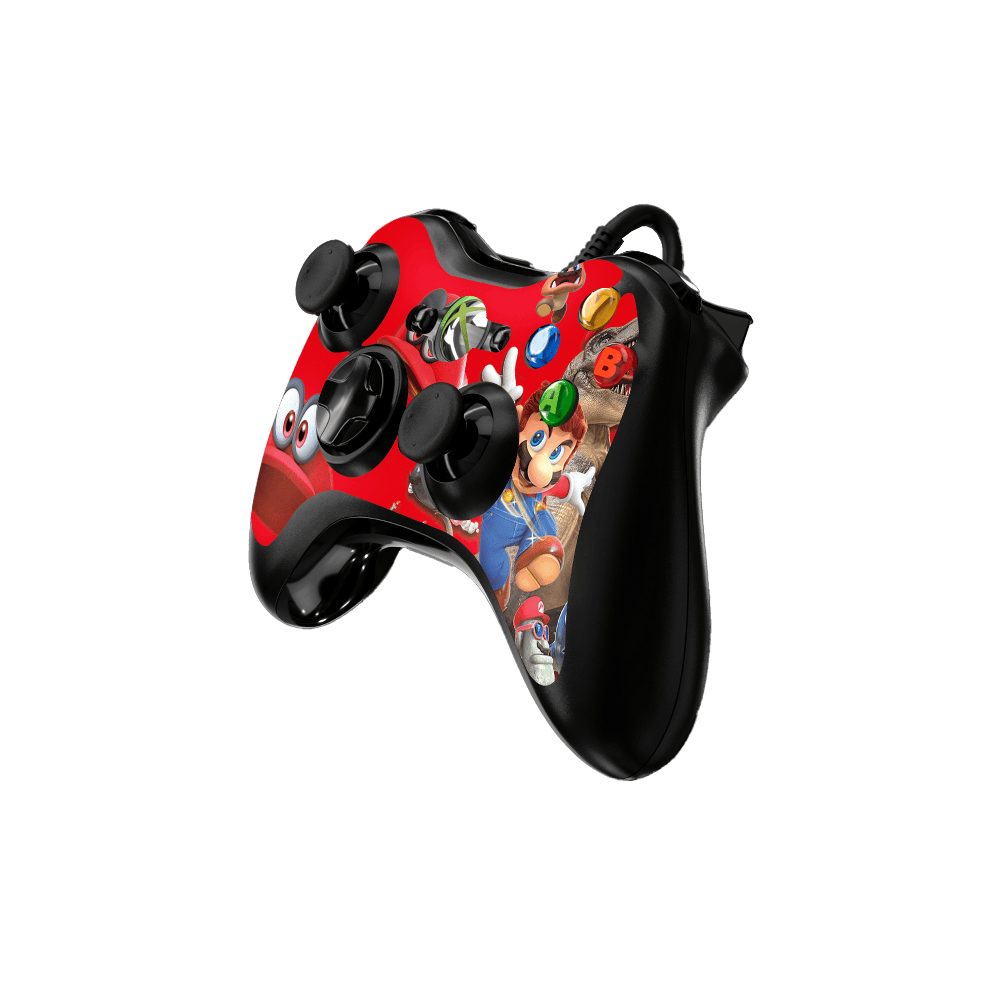 Mario Odyssey Skin Xbox 360 Fat