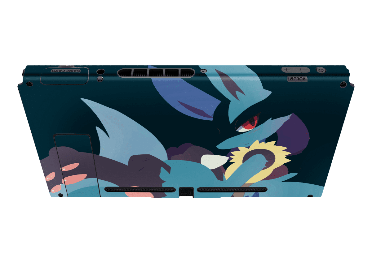 Pokemon Lucario Skin Nintendo Switch (2017)