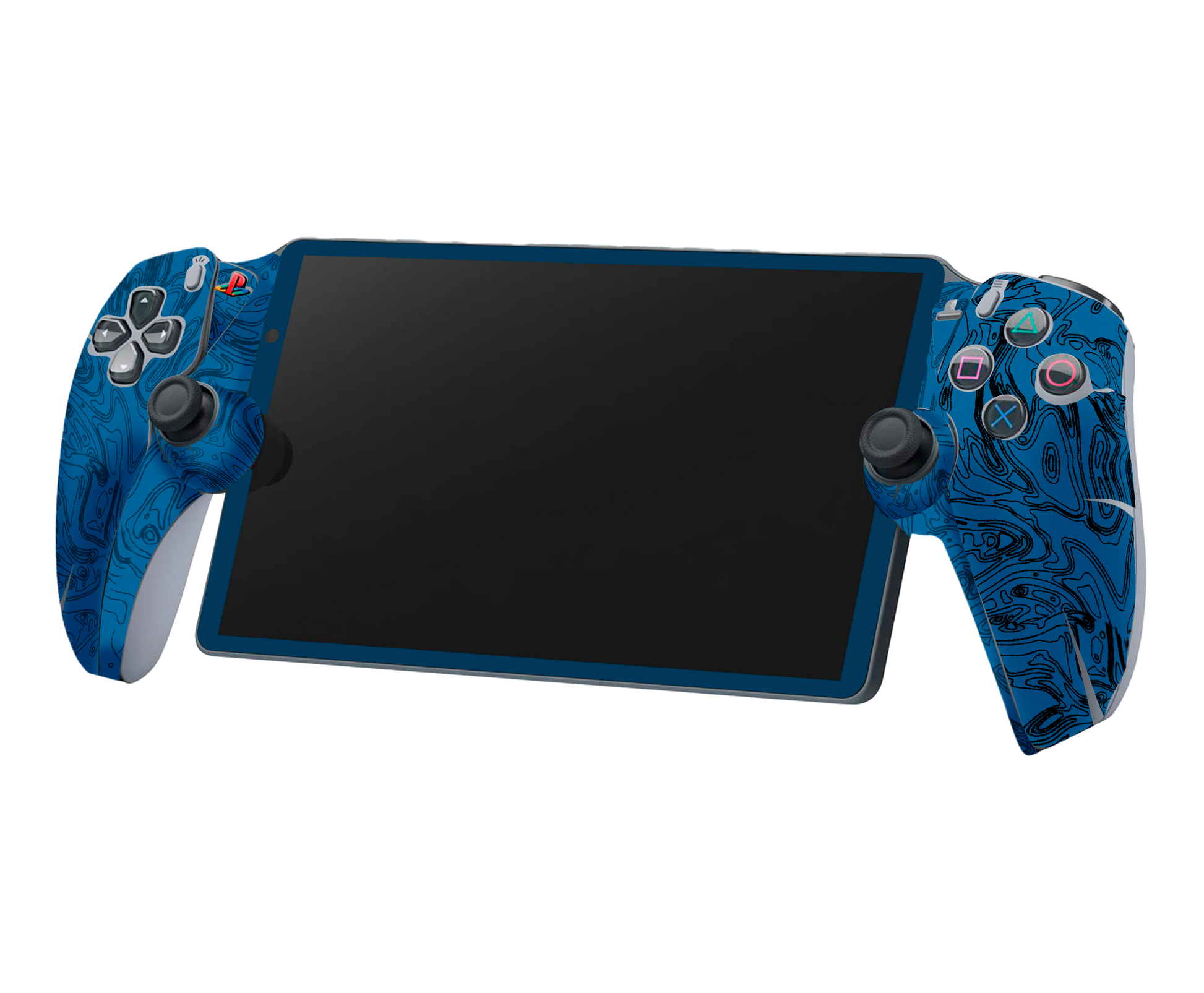 Blue Line Skin Playstation Portal