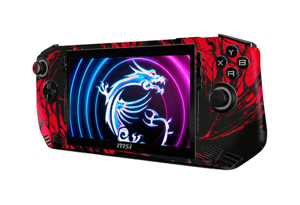 Skin para MSI Claw A1M edición Carnage – Xonebrand