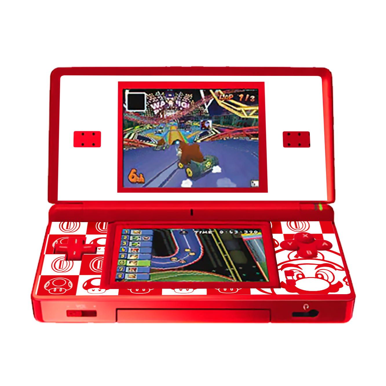 Super Mario Bros Skin Nintendo DS Lite