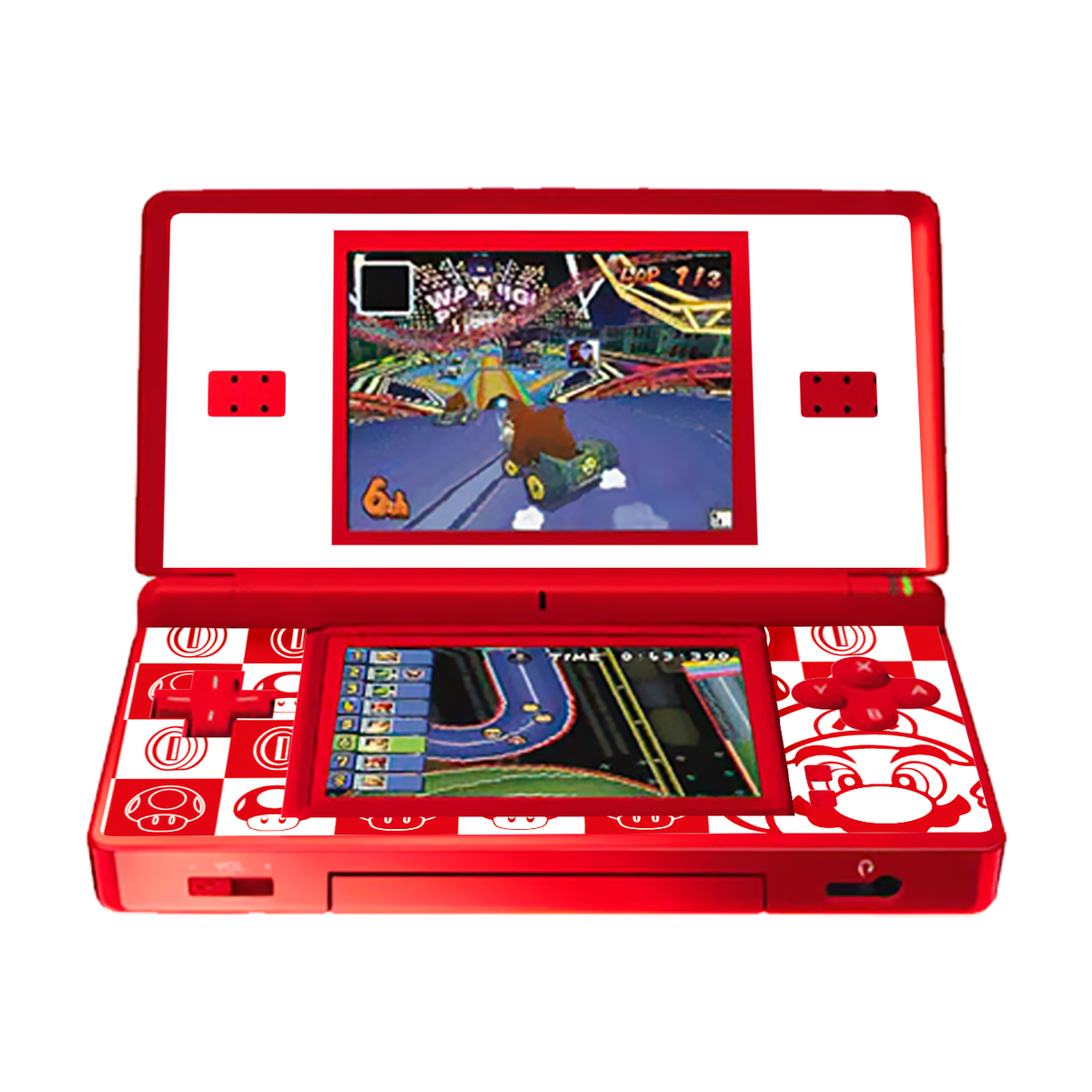 Super Mario Bros Skin Nintendo DS Lite Xonebrand