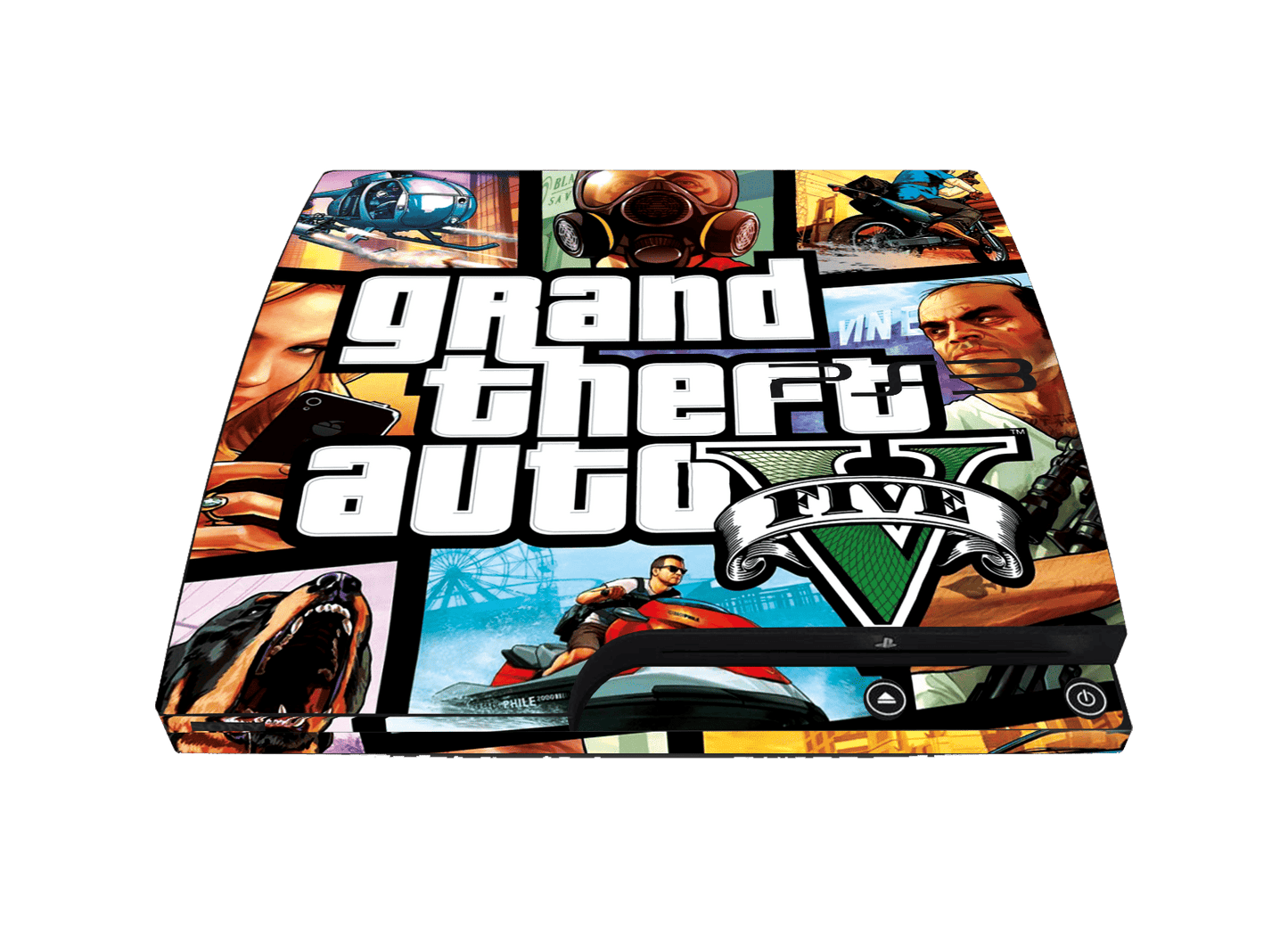 GTA 5 PS3 Slim Bundle Skin