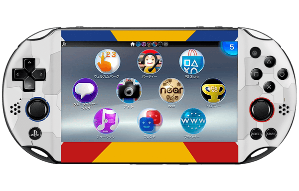 Gundam Skin Playstation Portable PSVita Slim