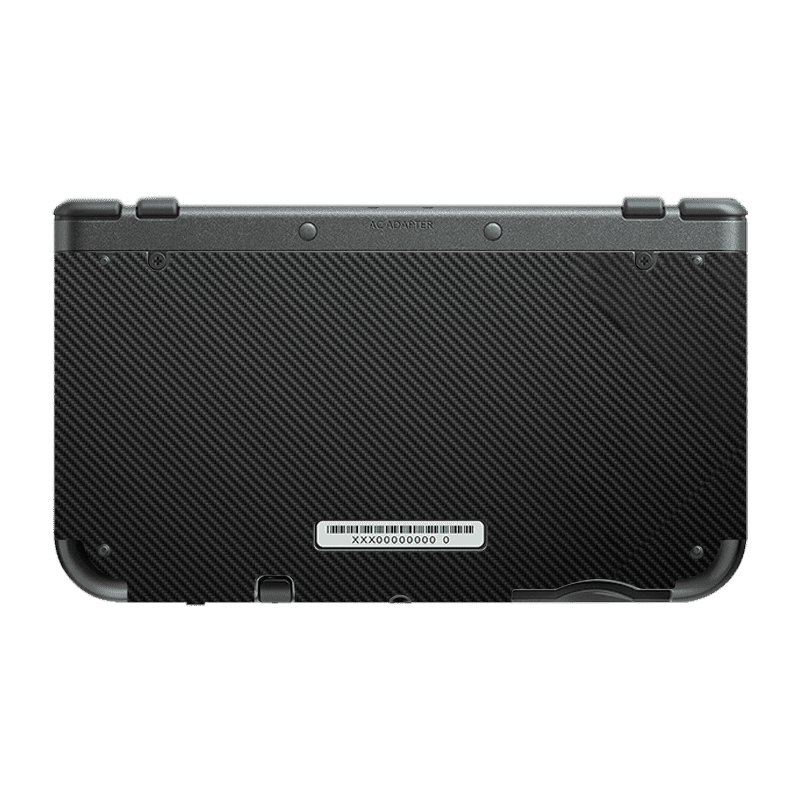 Skin para Nintendo New 3Ds XL edición Fibra Carbono Negro – Xonebrand