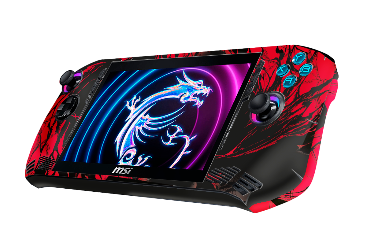 Skin para MSI Claw A1M edición Carnage – Xonebrand