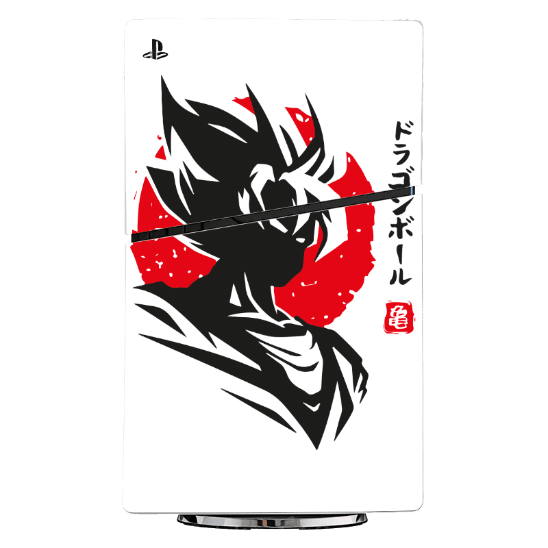 Dragon Ball Goku PS5 Slim Bundle Skin