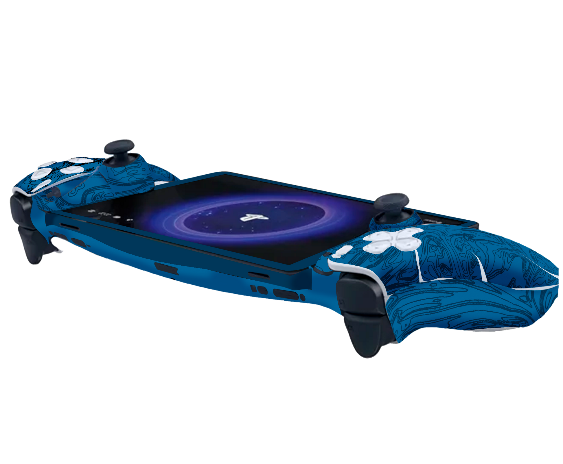 Blue Line Skin Playstation Portal