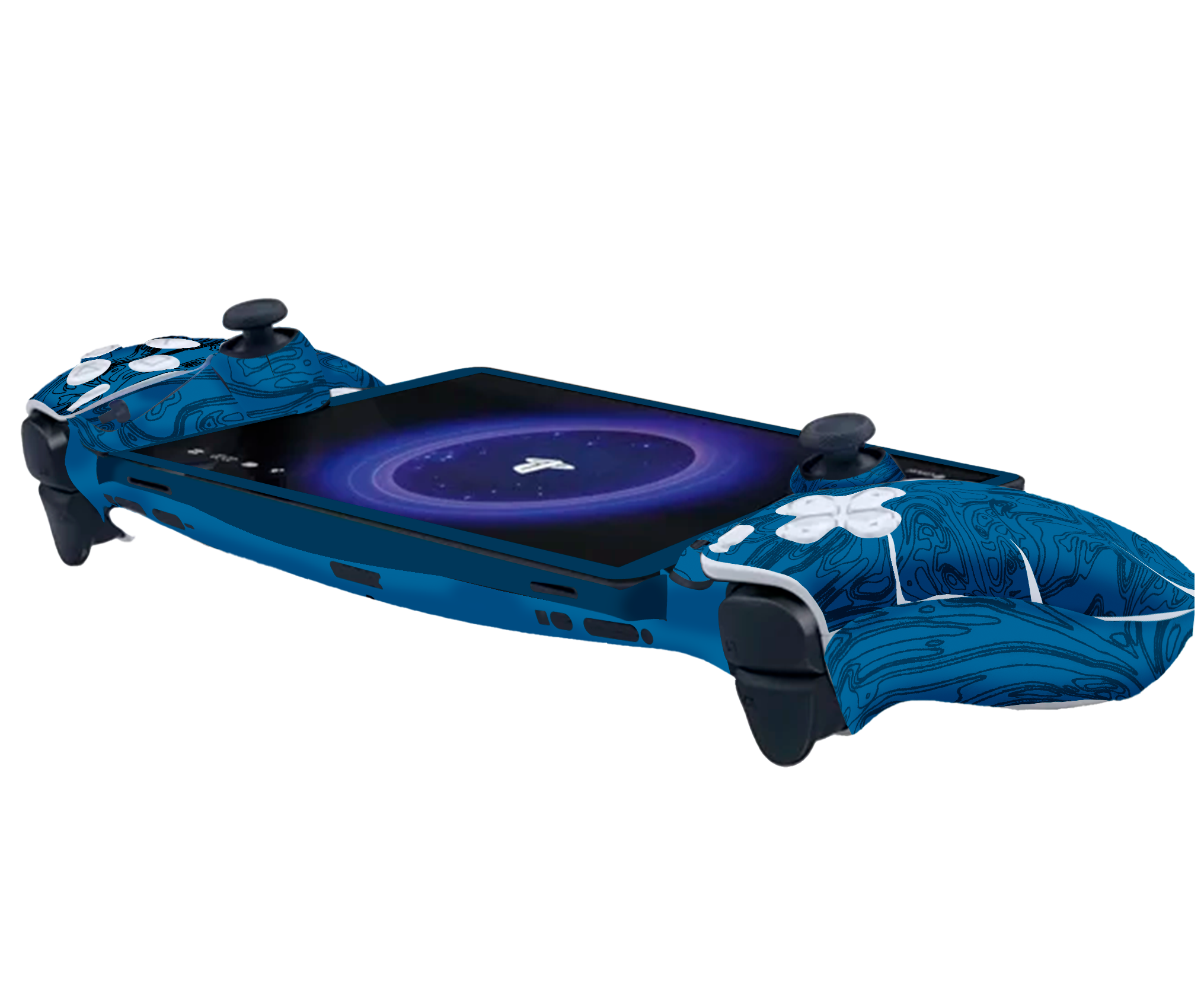 Blue Line Skin Playstation Portal Xonebrand