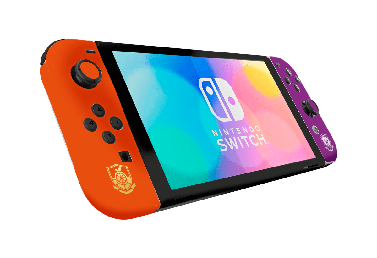 Pokémon Scarlet & Violet Nintendo Switch Oled (2021) Skin