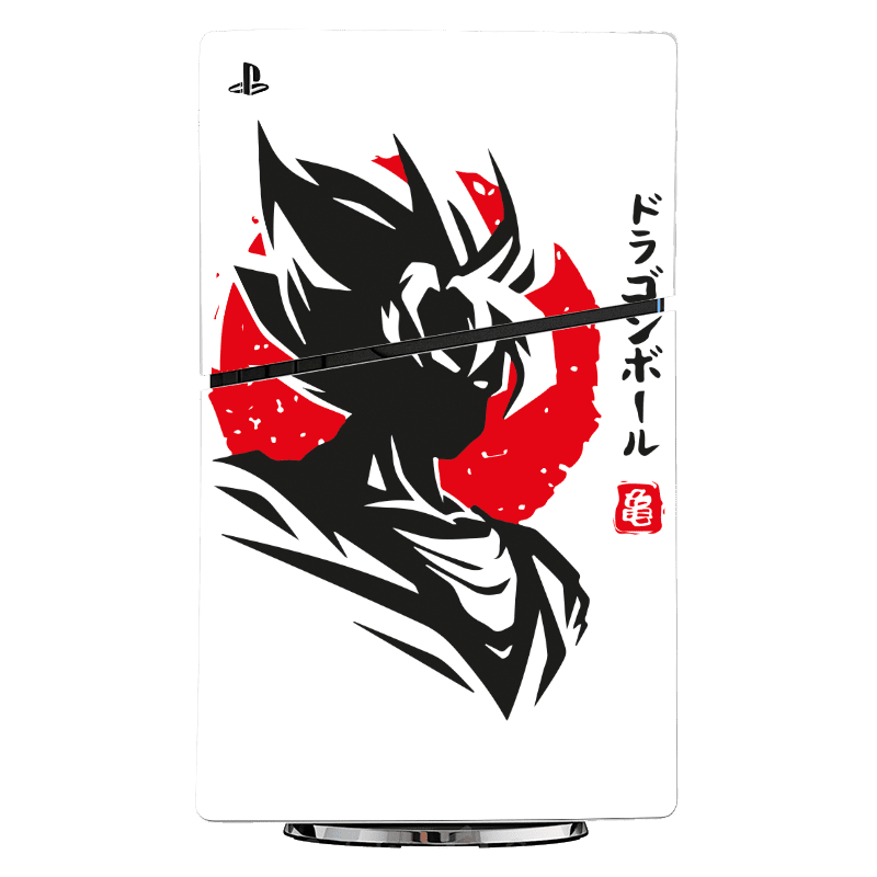 Dragon Ball Goku Skin Playstation 5 Slim Xonebrand