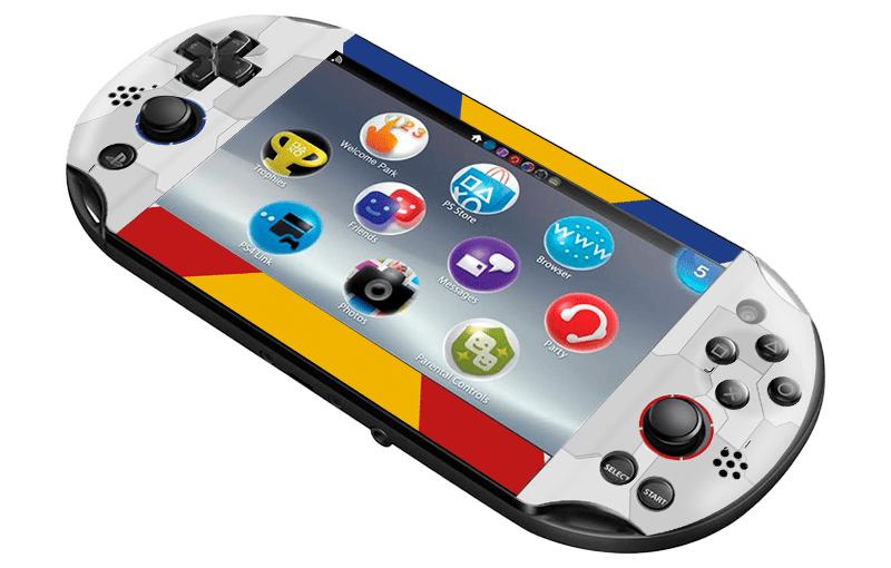 Gundam Skin Playstation Portable PSVita Slim Xonebrand