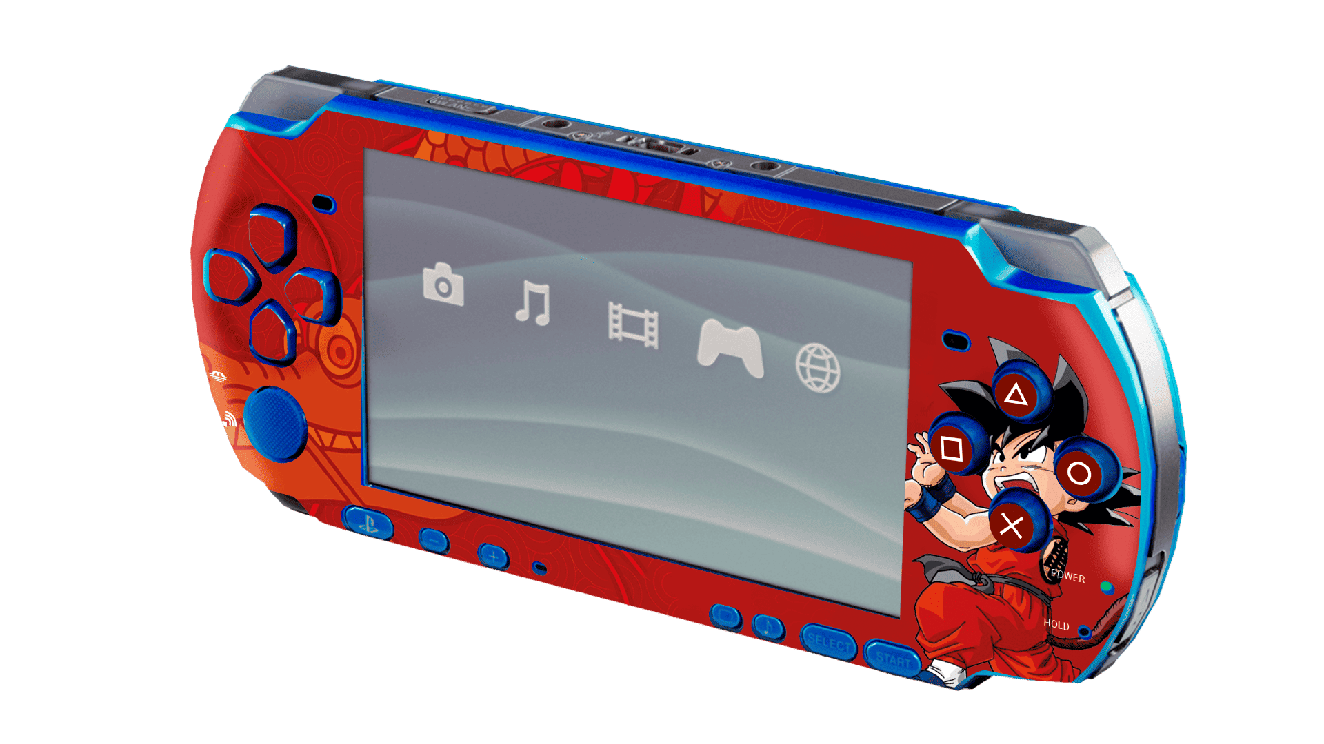 Dragon Ball Skin Playstation Portable (PSP) Xonebrand