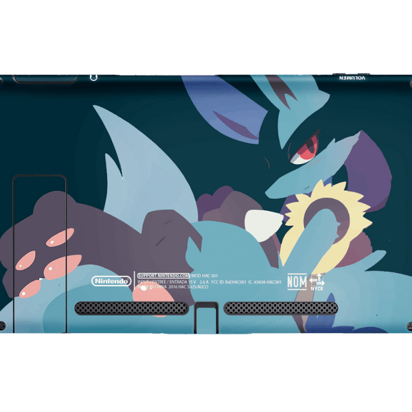 Pokemon Lucario Skin Nintendo Switch (2017) Xonebrand