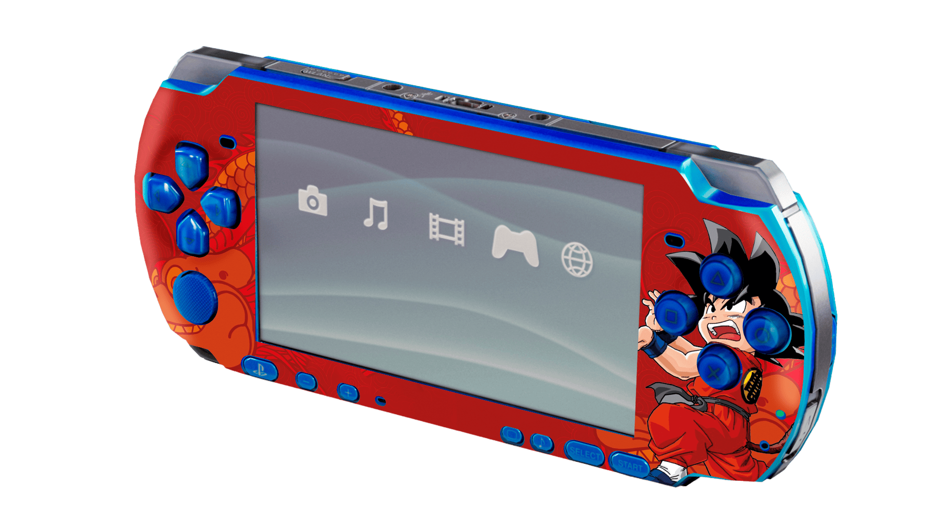 Dragon Ball PSP portátil para juegos Bundle Skin