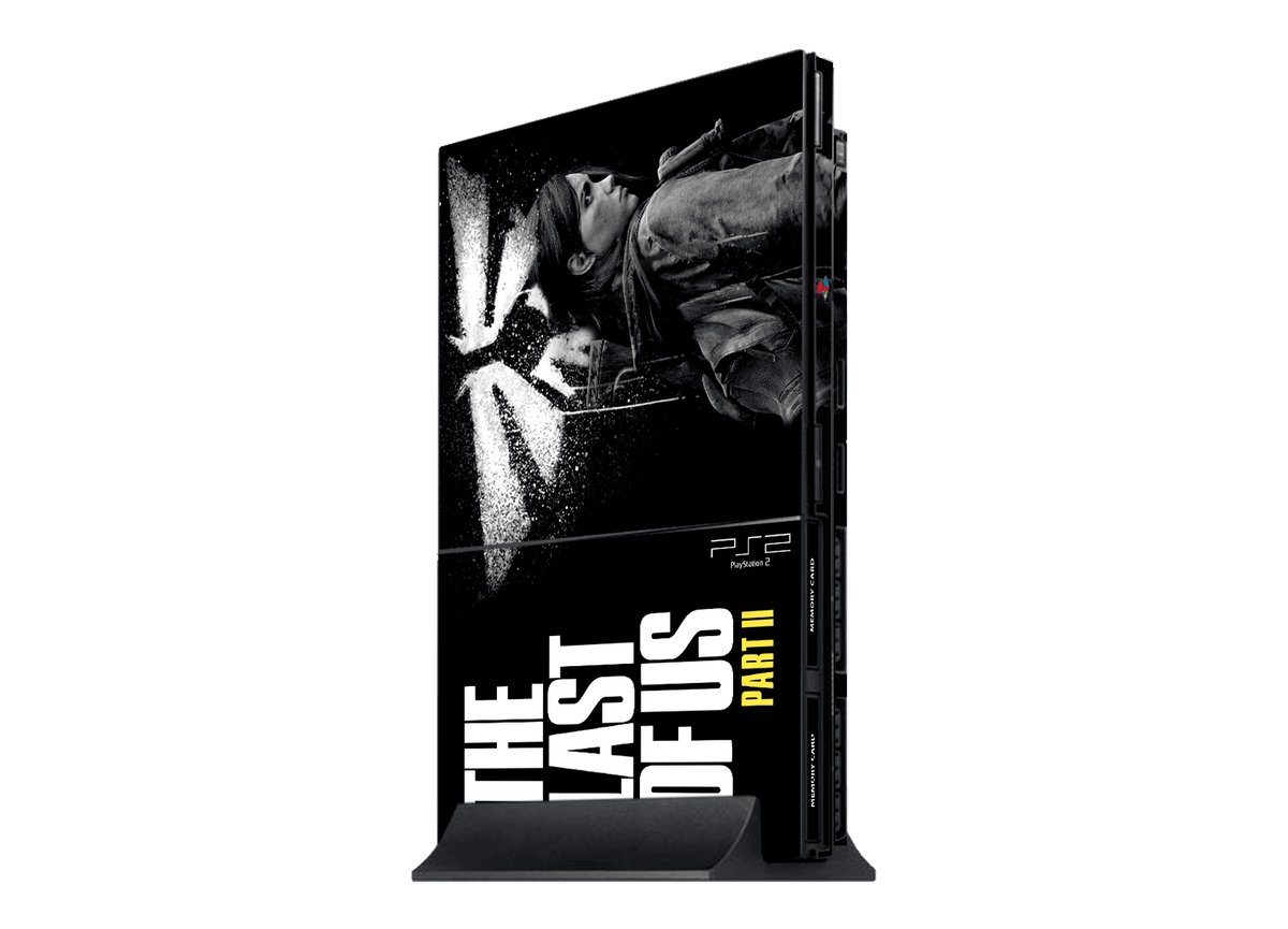 The last of Us Skin Playstation 2 Slim Xonebrand