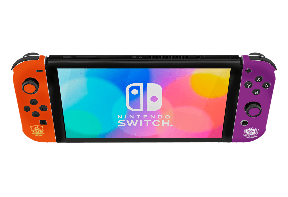 Pokémon Scarlet &amp; Violet Nintendo Switch Oled (2021) Skin